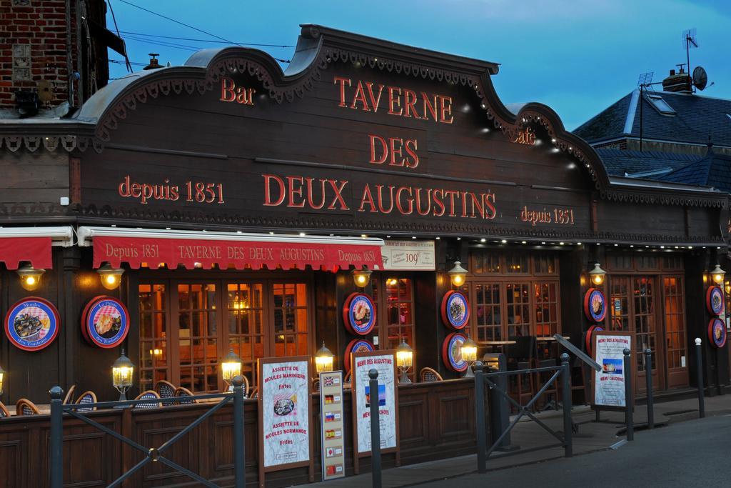 La Taverne Des Deux Augustins Этрета Экстерьер фото